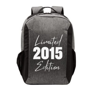 Born In 2015 Limited Edition Funny Age Birthday Gift Vector Backpack