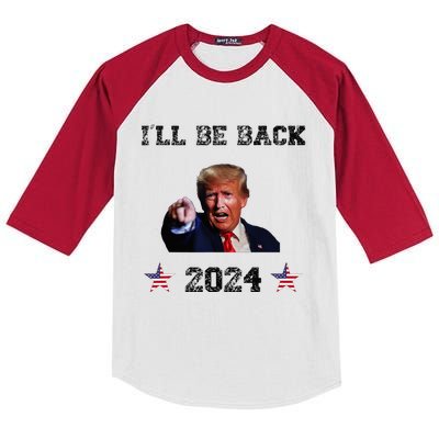 Back In 24 Trumps Kids Colorblock Raglan Jersey