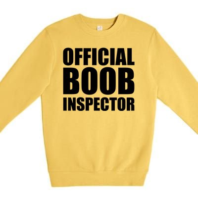 Boob Inspector 31st October Premium Crewneck Sweatshirt