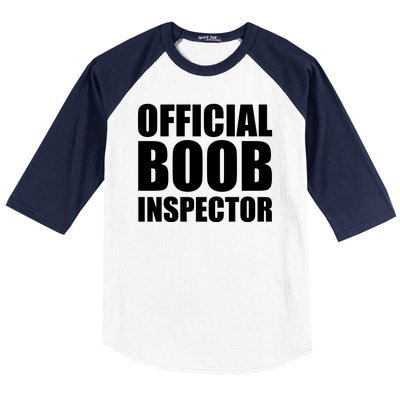 Boob Inspector 31st October Baseball Sleeve Shirt