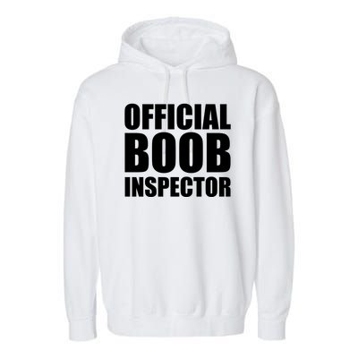 Boob Inspector 31st October Garment-Dyed Fleece Hoodie