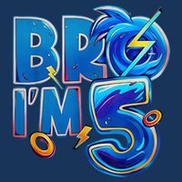 Bro I’M 5 Birthday Boy Matching Hedgehog Party Cooling Performance Crew T-Shirt