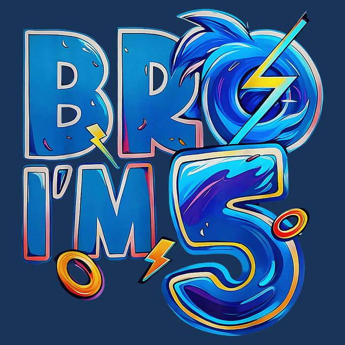 Bro I’M 5 Birthday Boy Matching Hedgehog Party Cooling Performance Crew T-Shirt