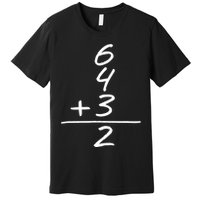 Baseball Inspired 6 4 3 Double Play Turn Two Design TShirt Premium T-Shirt