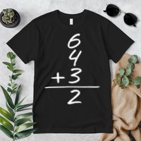 Baseball Inspired 6 4 3 Double Play Turn Two Design TShirt Premium T-Shirt