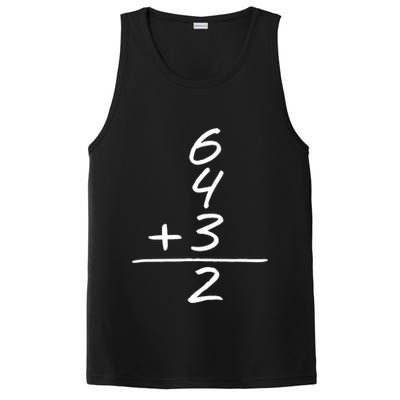 Baseball Inspired 6 4 3 Double Play Turn Two Design TShirt PosiCharge Competitor Tank
