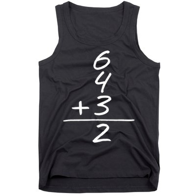 Baseball Inspired 6 4 3 Double Play Turn Two Design TShirt Tank Top