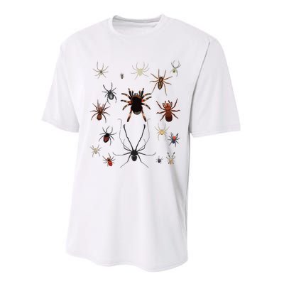 Bruh Im 6 Year Old Birthday Spider Web Performance Sprint T-Shirt