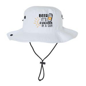 Beer ItS A Vacation In A Can National Beer Day Gift Legacy Cool Fit Booney Bucket Hat