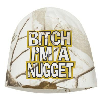 Bitch I’M A Nugget Kati - Camo Knit Beanie