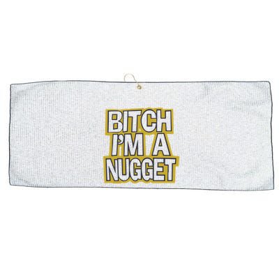Bitch I’M A Nugget Large Microfiber Waffle Golf Towel