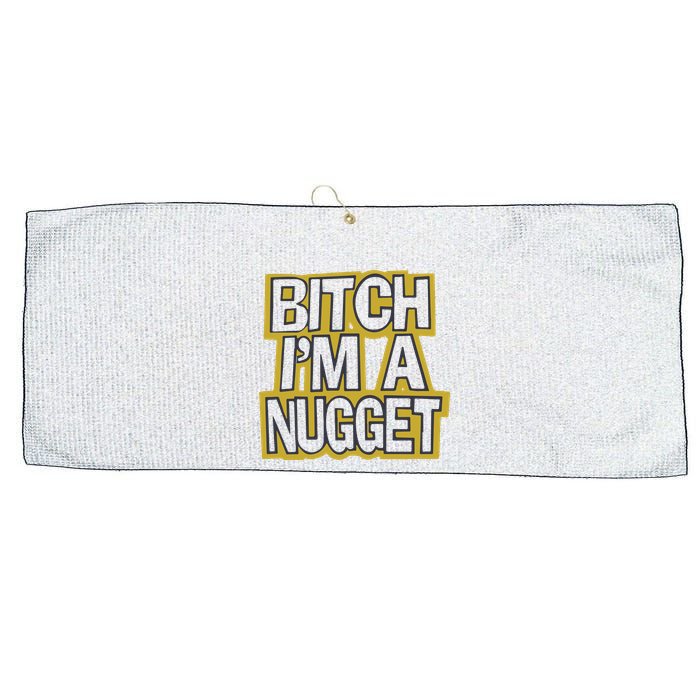 Bitch I’M A Nugget Large Microfiber Waffle Golf Towel