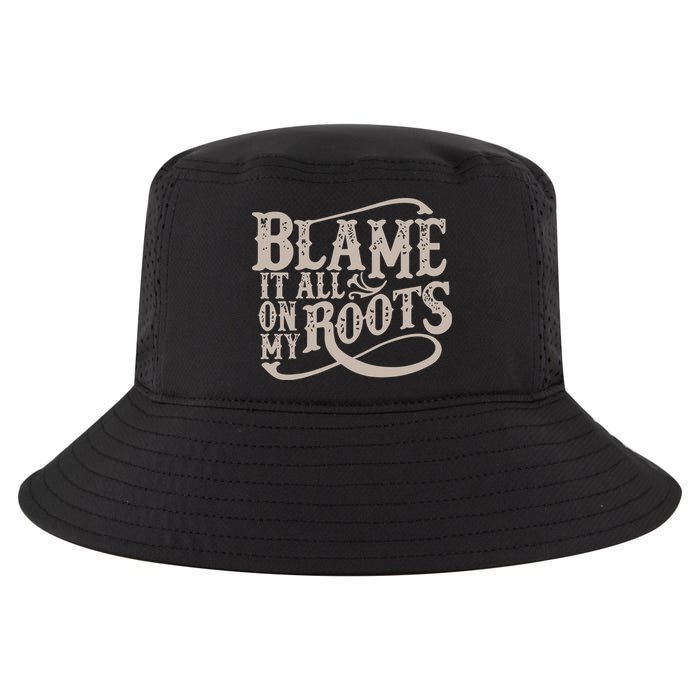 Blame It All On My Roots Cool Comfort Performance Bucket Hat