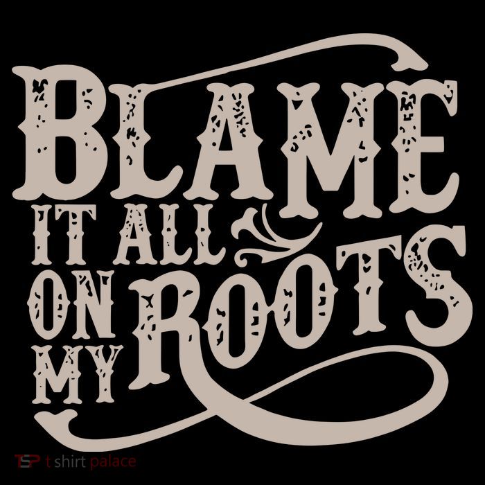 Blame It All On My Roots Crop Top