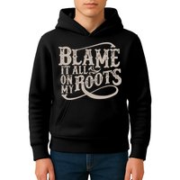 Blame It All On My Roots Kids Hoodie