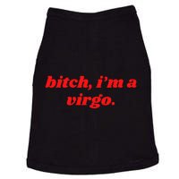 Bitch IM A Virgo Funny Horoscope Slogan Attitude Statement Doggie Tank