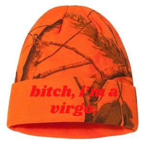 Bitch IM A Virgo Funny Horoscope Slogan Attitude Statement Kati Licensed 12" Camo Beanie