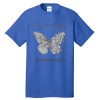 Butterfly I’m A Survivor Encephalitis Awareness Great Gift Tall T-Shirt