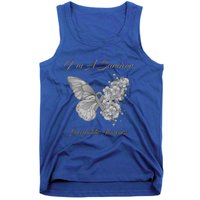 Butterfly I’m A Survivor Encephalitis Awareness Great Gift Tank Top