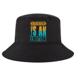 Baseball Is An Emotion Baseball Gift Cool Comfort Performance Bucket Hat