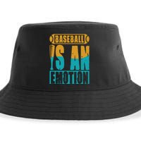 Baseball Is An Emotion Baseball Gift Sustainable Bucket Hat