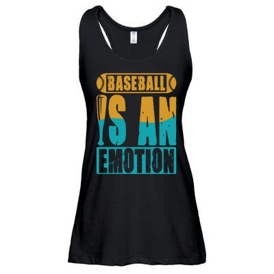 Baseball Is An Emotion Baseball Gift Ladies Essential Flowy Tank