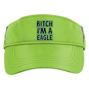 Bitch I'm A Eagle Adult Drive Performance Visor