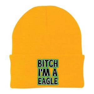 Bitch I'm A Eagle Knit Cap Winter Beanie