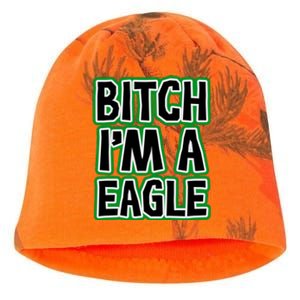 Bitch I'm A Eagle Kati - Camo Knit Beanie