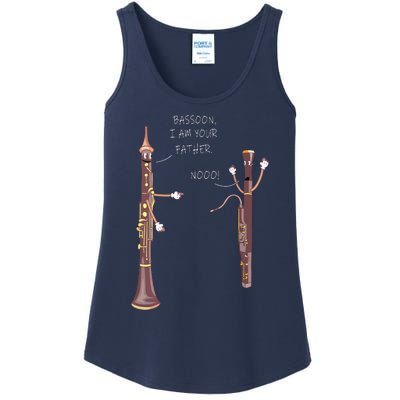 Bassoon I Am Your Father Nooo Funny Oboe Ladies Essential Tank