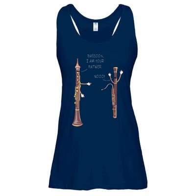 Bassoon I Am Your Father Nooo Funny Oboe Ladies Essential Flowy Tank