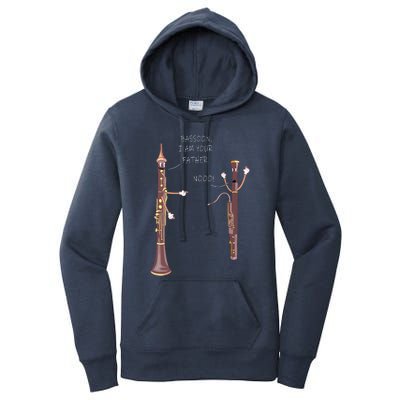 Bassoon I Am Your Father Nooo Funny Oboe Women's Pullover Hoodie