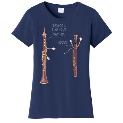 Bassoon I Am Your Father Nooo Funny Oboe Women's T-Shirt