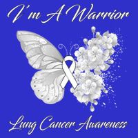Butterfly I’m A Warrior Lung Cancer Awareness Gift Hoodie