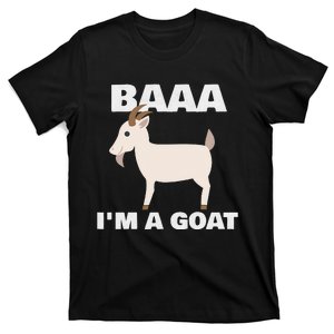 Baa IM A Goat Costume Animal T-Shirt