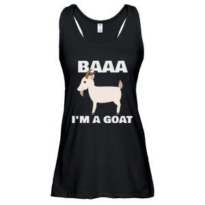 Baa IM A Goat Costume Animal Ladies Essential Flowy Tank