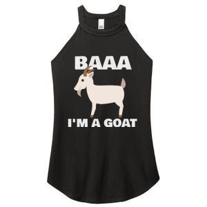 Baa IM A Goat Costume Animal Women's Perfect Tri Rocker Tank