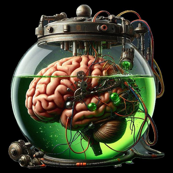 Brain In A Vat 16 in Basic Backpack