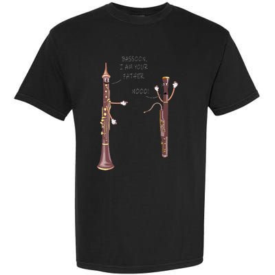 Bassoon I Am Your Father. Nooo! Funny Oboe Garment-Dyed Heavyweight T-Shirt