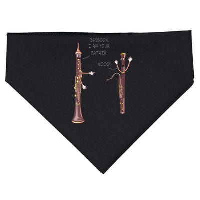 Bassoon I Am Your Father. Nooo! Funny Oboe USA-Made Doggie Bandana