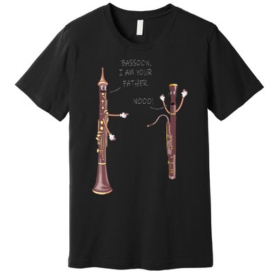 Bassoon I Am Your Father. Nooo! Funny Oboe Premium T-Shirt