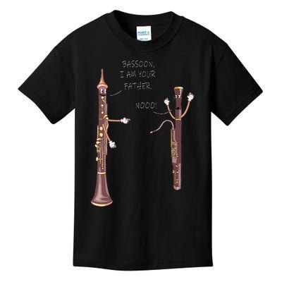 Bassoon I Am Your Father. Nooo! Funny Oboe Kids T-Shirt