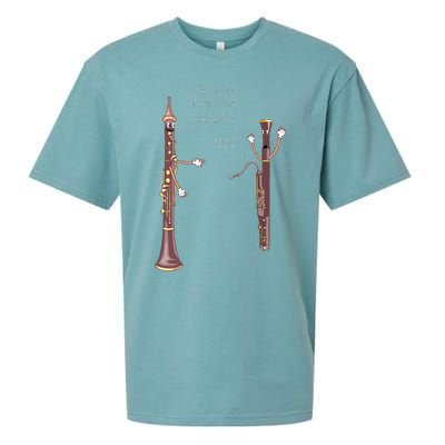 Bassoon I Am Your Father. Nooo! Funny Oboe Sueded Cloud Jersey T-Shirt