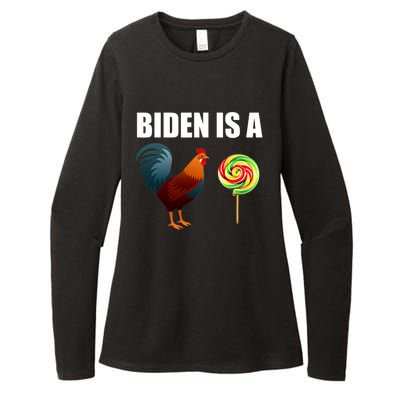 Biden Is A Cock Sucker Womens CVC Long Sleeve Shirt