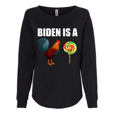 Biden Is A Cock Sucker Womens California Wash Sweatshirt