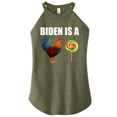 Biden Is A Cock Sucker Women's Perfect Tri Rocker Tank