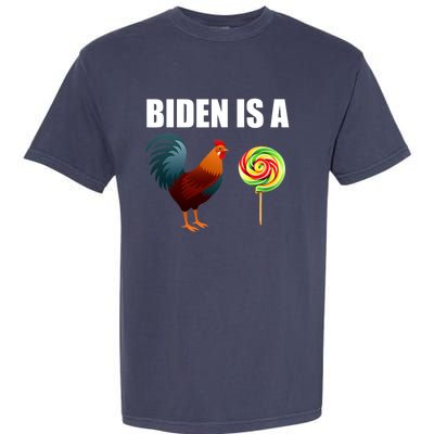 Biden Is A Cock Sucker Garment-Dyed Heavyweight T-Shirt