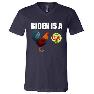 Biden Is A Cock Sucker V-Neck T-Shirt