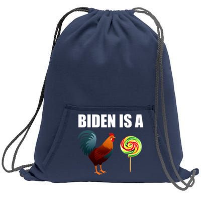 Biden Is A Cock Sucker Sweatshirt Cinch Pack Bag