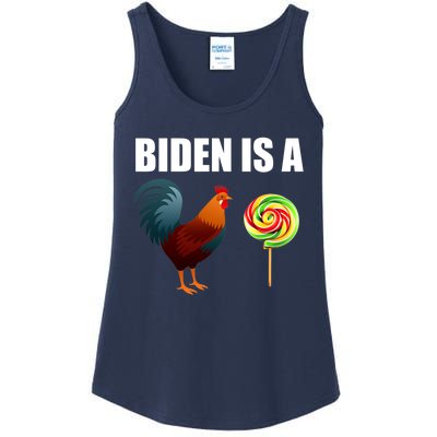 Biden Is A Cock Sucker Ladies Essential Tank